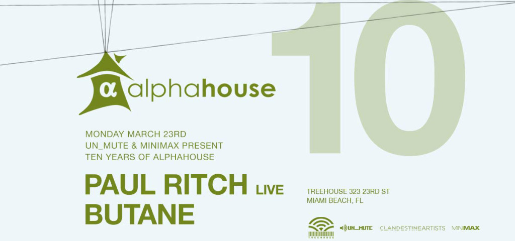 10 Years of Alphahouse